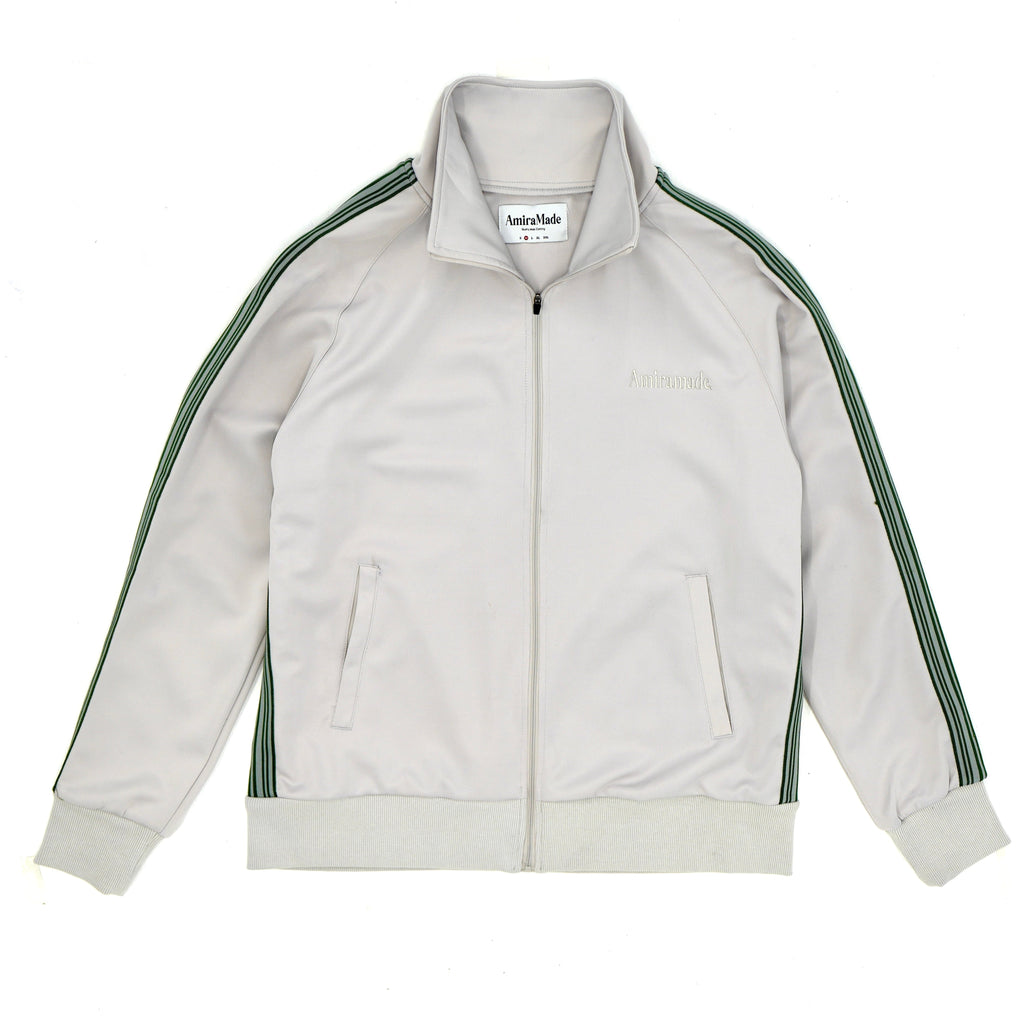 A.M Tricot Track Jacket Grey