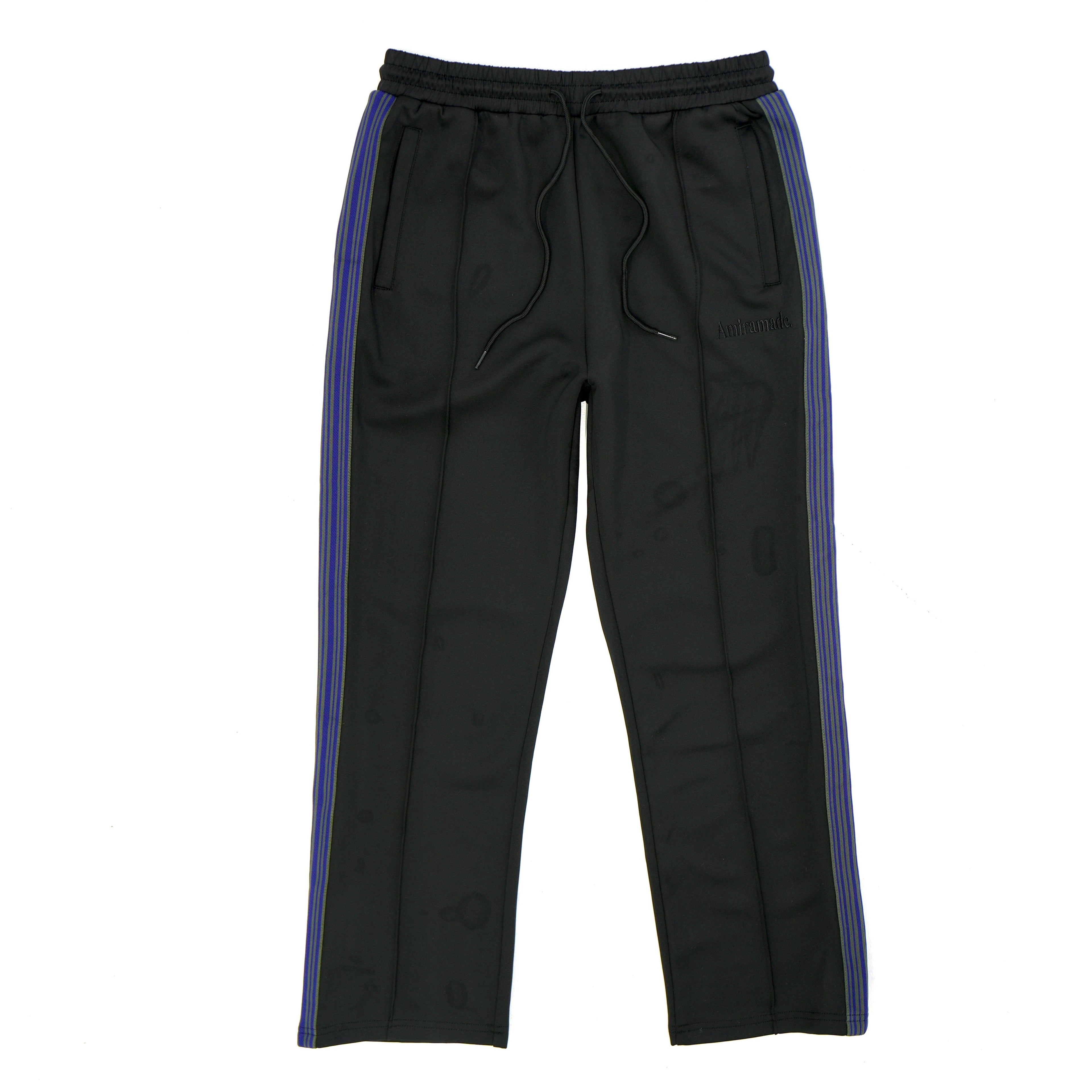 A.M Tricot Track Pants Black
